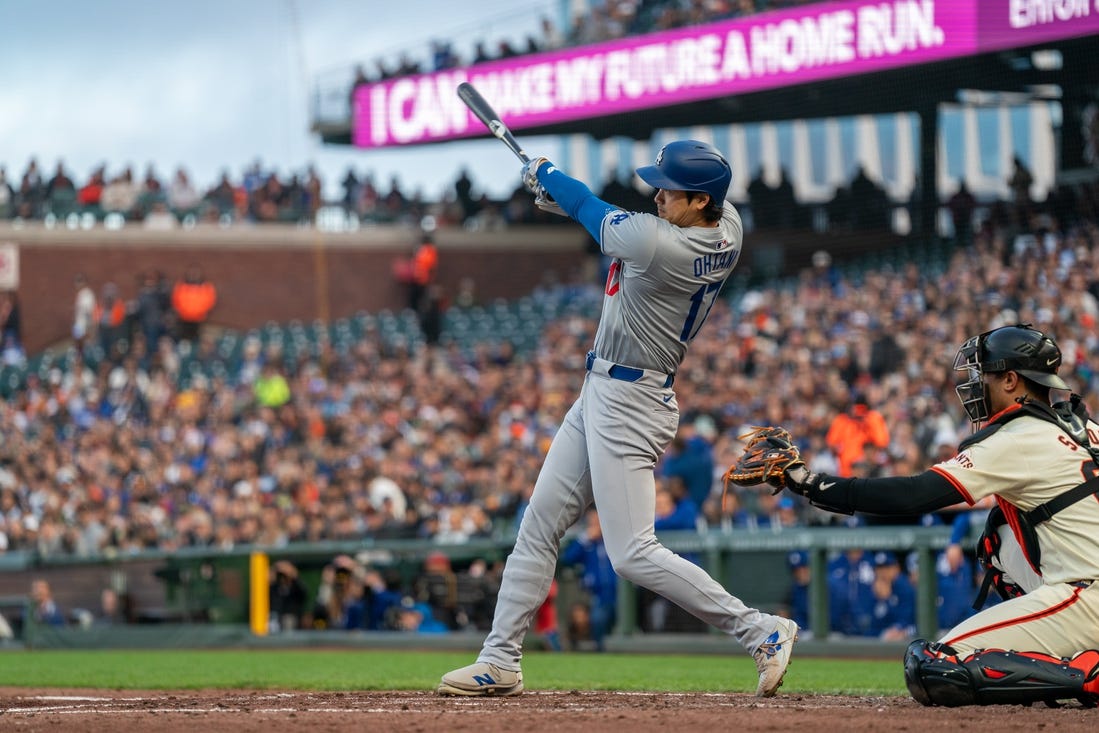 Shohei Ohtani, Dodgers take aim at Giants' Keaton Winn Field Level