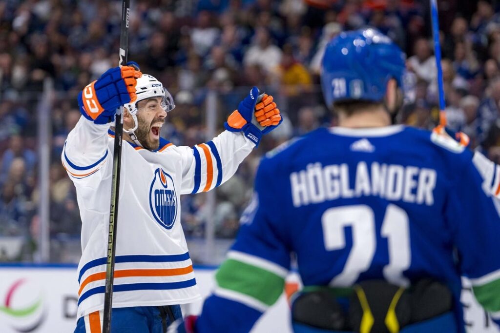 canucks, oilers