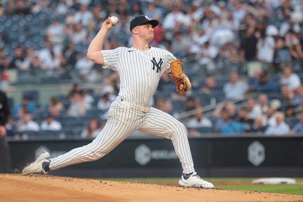 Yankees place RHP Clarke Schmidt (lat) on 15-day IL - Field Level Media -  Professional sports content solutions | FLM