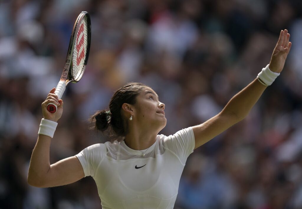 emma raducanu wimbledon