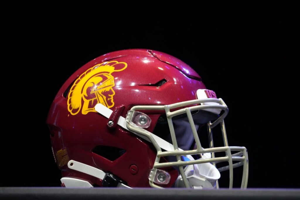 southern california football helmet