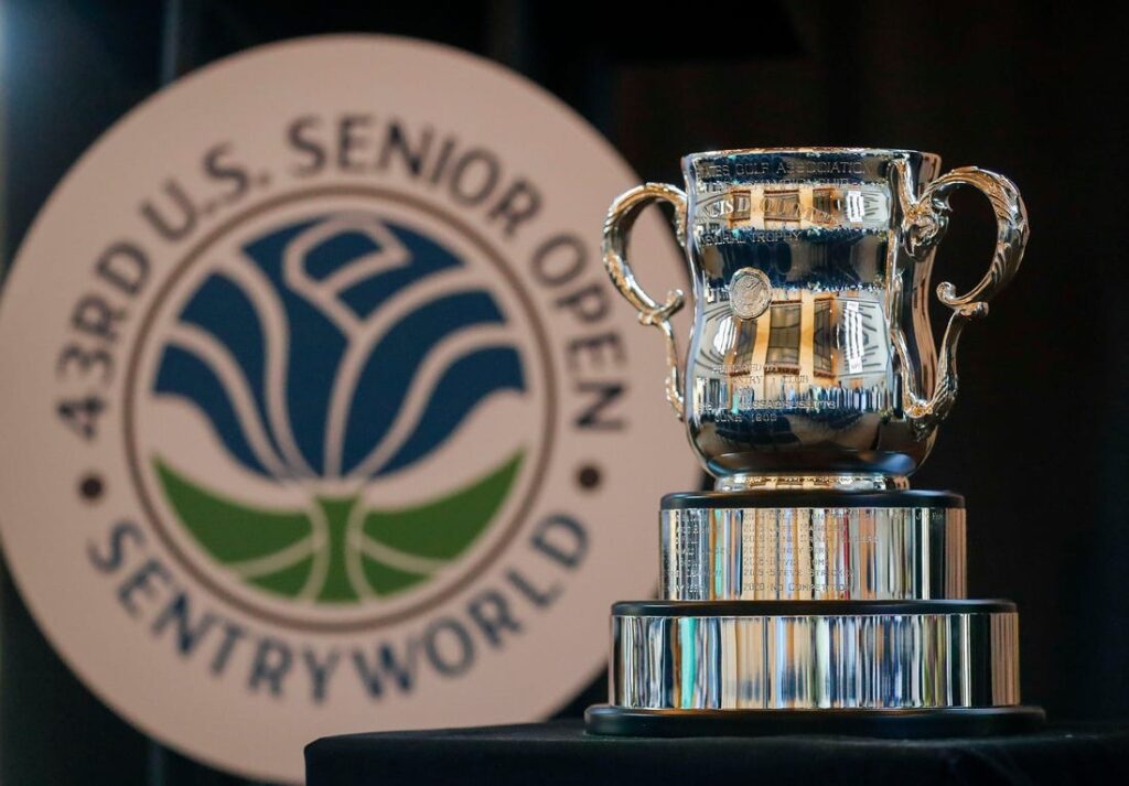 u.s. senior open trophy