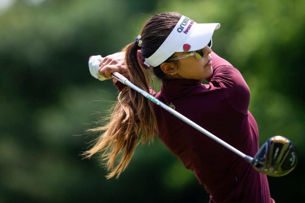 Alison Lee gains confidence in her swing, leads Meijer - Field Level ...