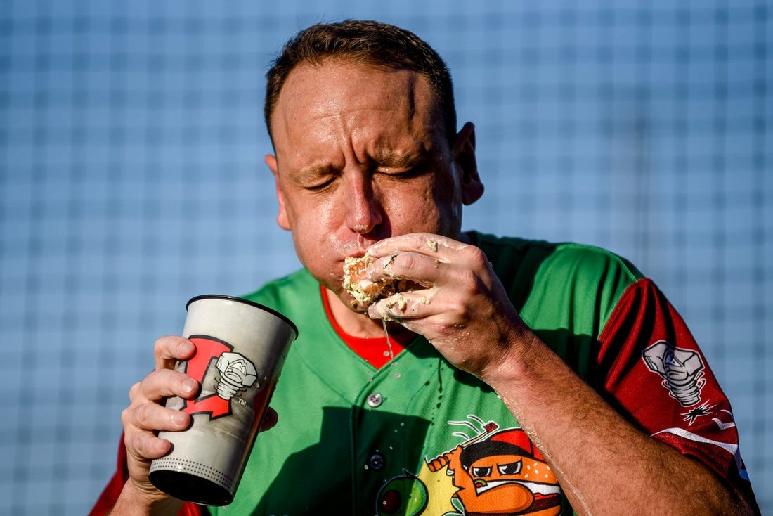 No Coney Island for Joey Chestnut - Field Level Media - Professional sports  content solutions | FLM