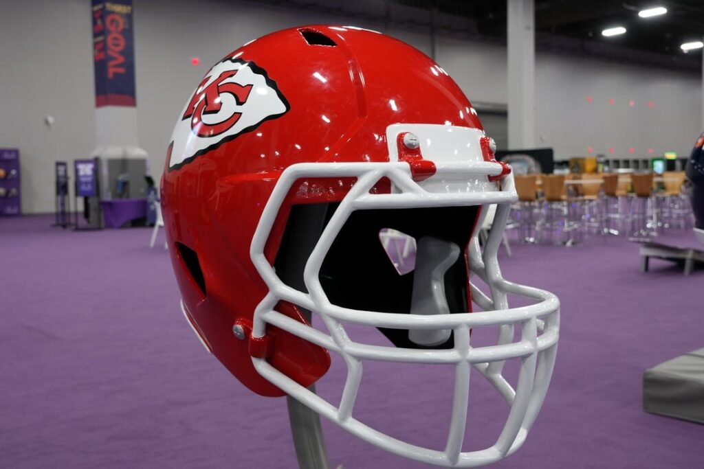 Kansas City Chiefs helmet