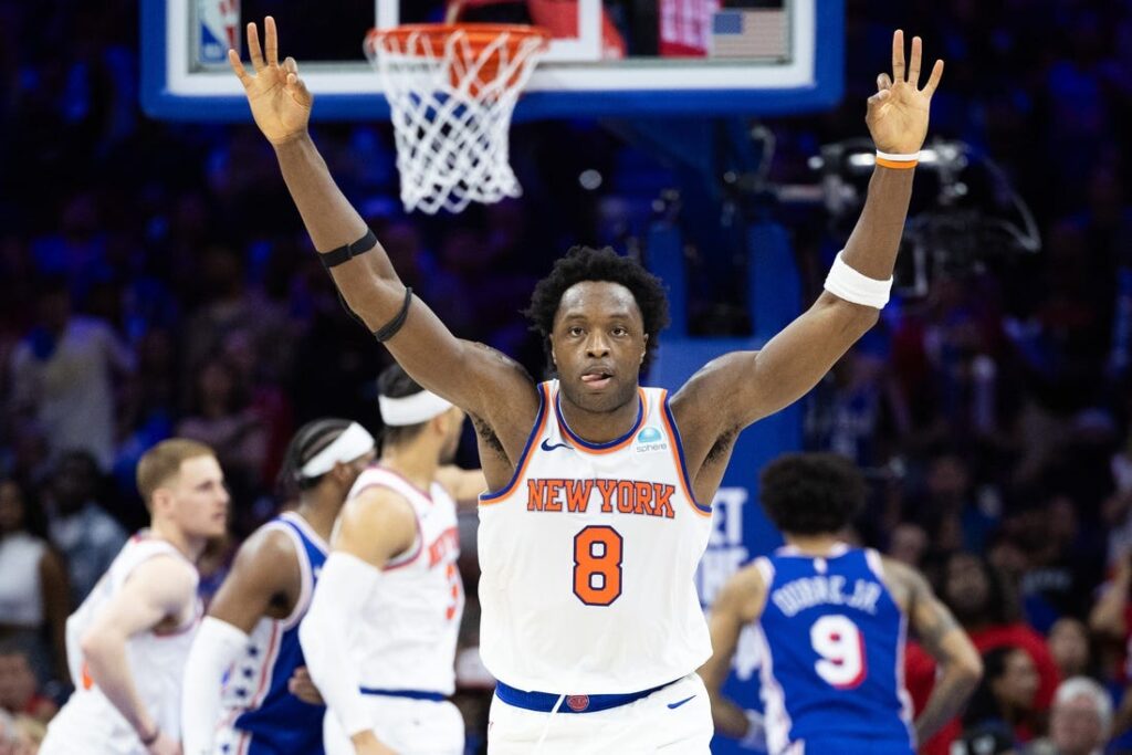 anunoby react