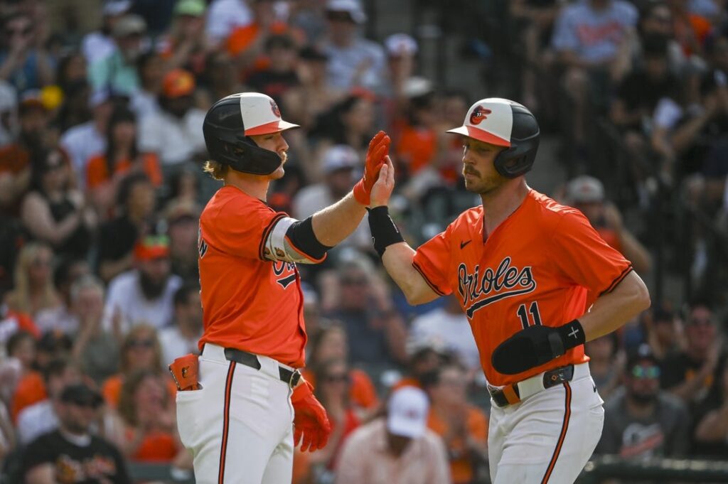 orioles, rays