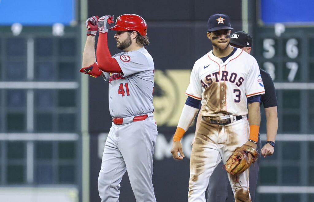 Cardinals stave off Astros 4-2, avoid sweep - Field Level Media -  Professional sports content solutions | FLM