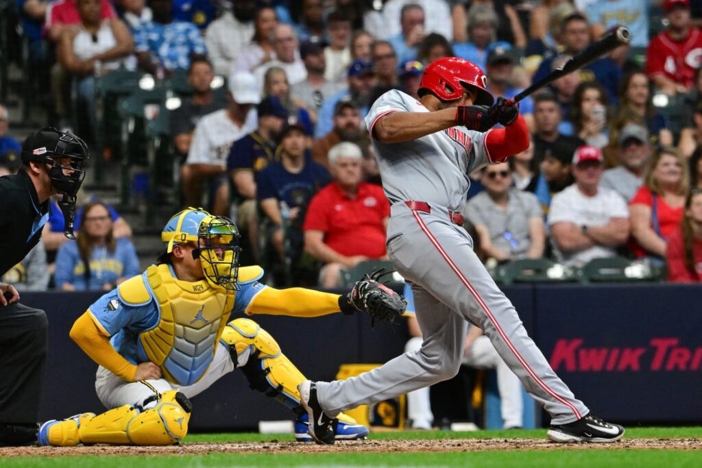 Jeimer Candelario, Reds, Brewers