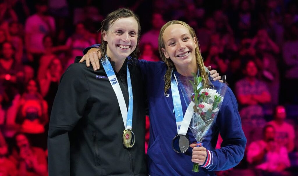 Katie Ledecky locks up fourth title at U.S. Olympic Team Trials Field