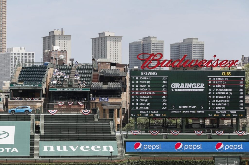 Wrigley FIeld rooftops