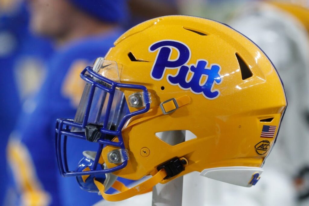 Pittsburgh football helmet