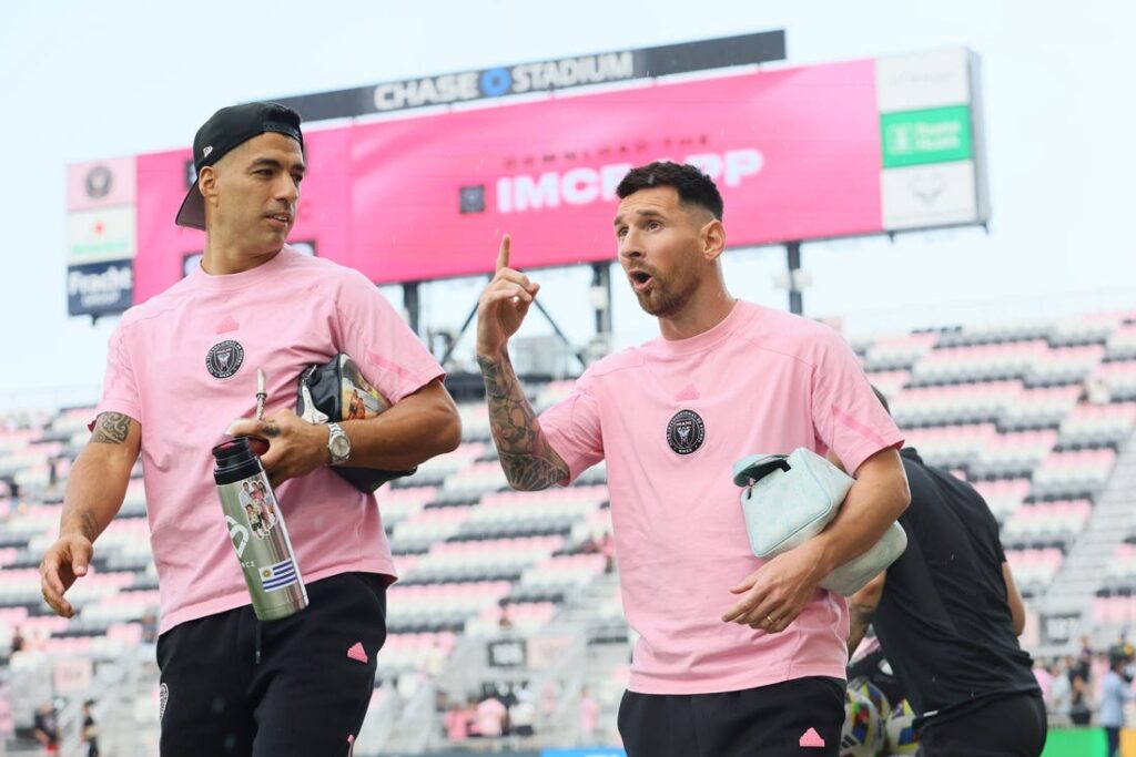Messi Suarez