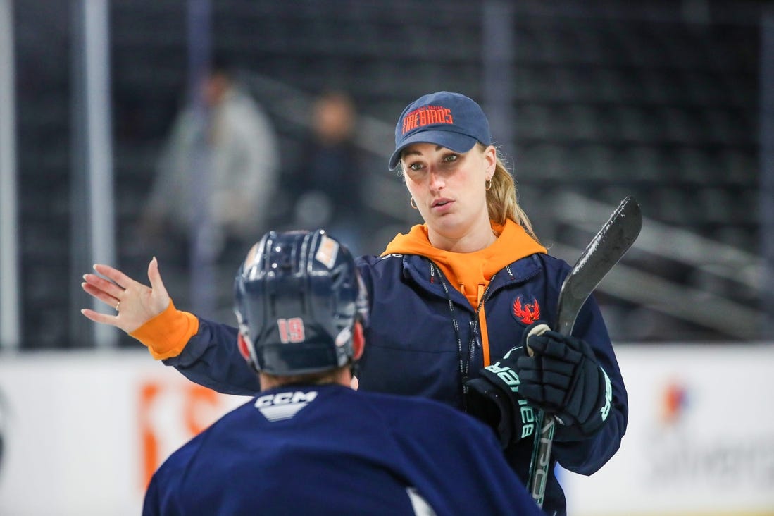 Kraken's Jessica Campbell is NHL's first female assistant coach - Field ...