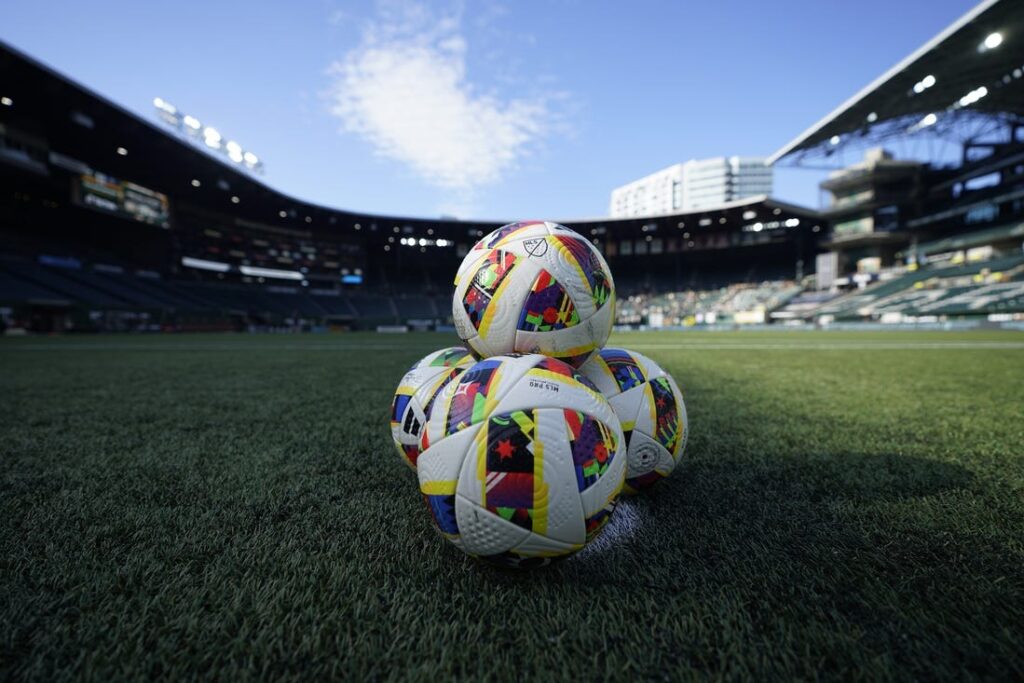 mls soccer balls portland general