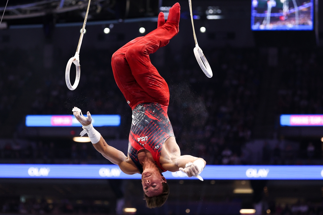 U.S. gymnastics star Brody Malone out of all-around after struggles - Field  Level Media - Professional sports content solutions | FLM