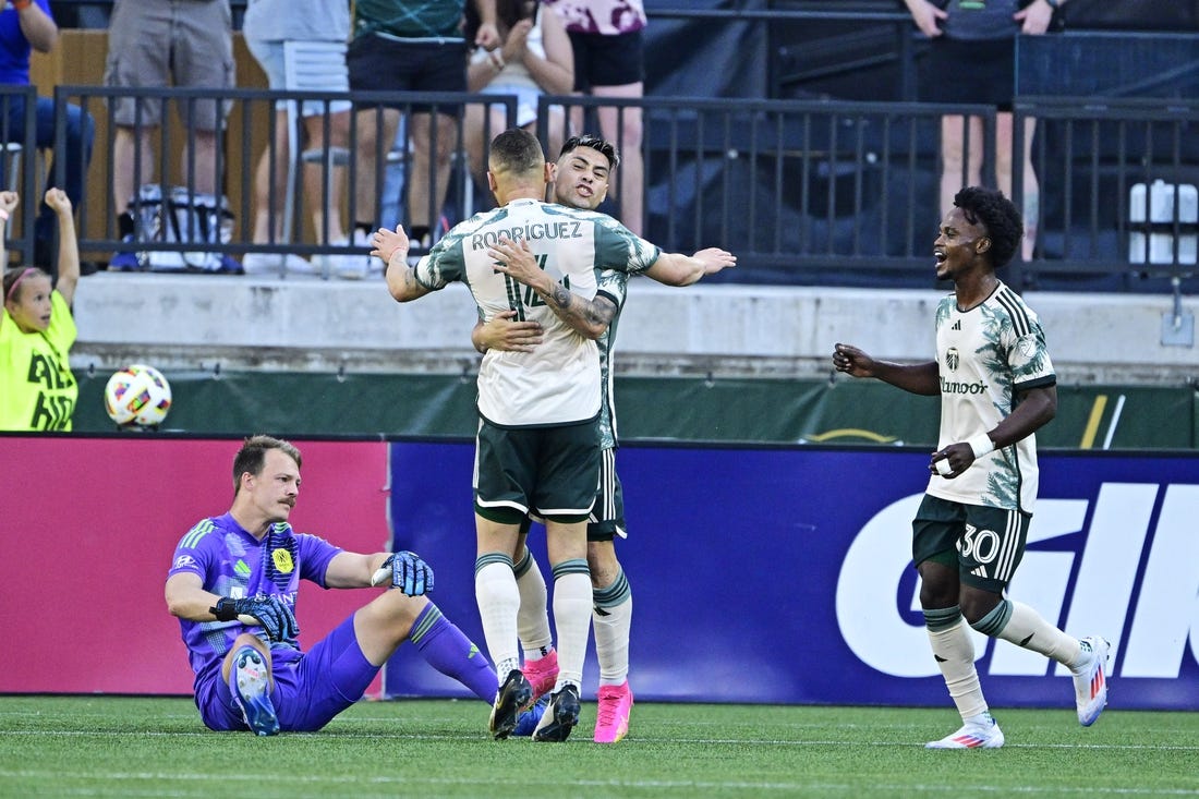 Timbers use firsthalf outburst to top Nashville SC Field Level Media