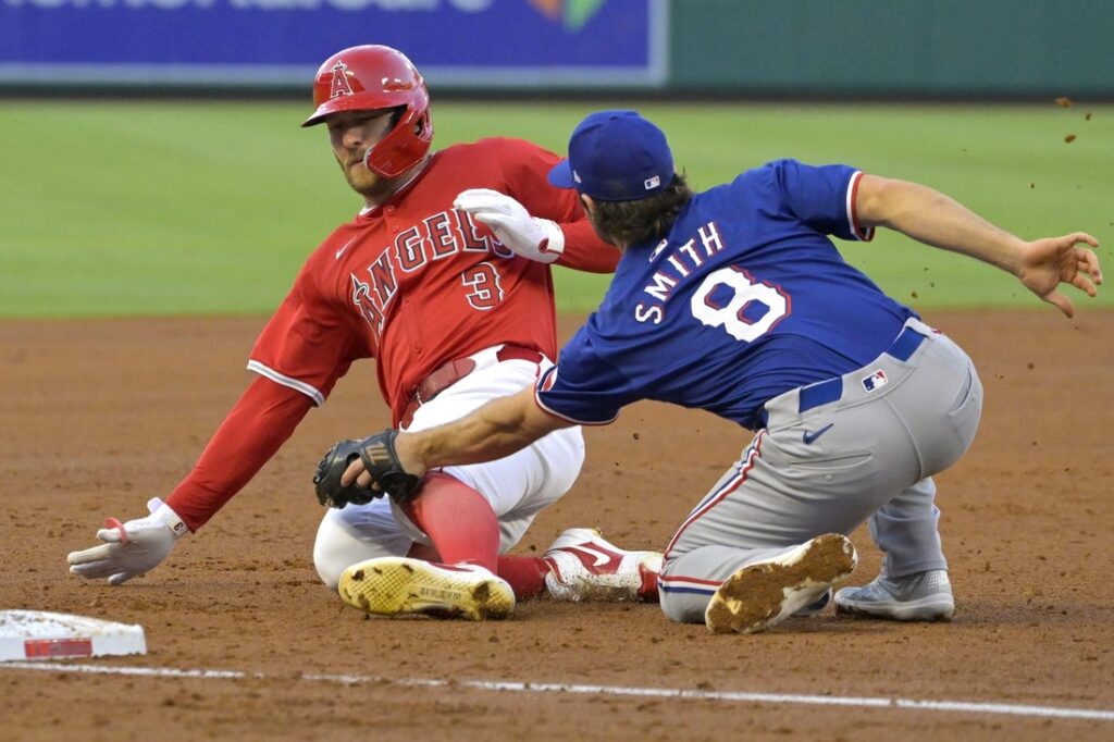 angels rangers