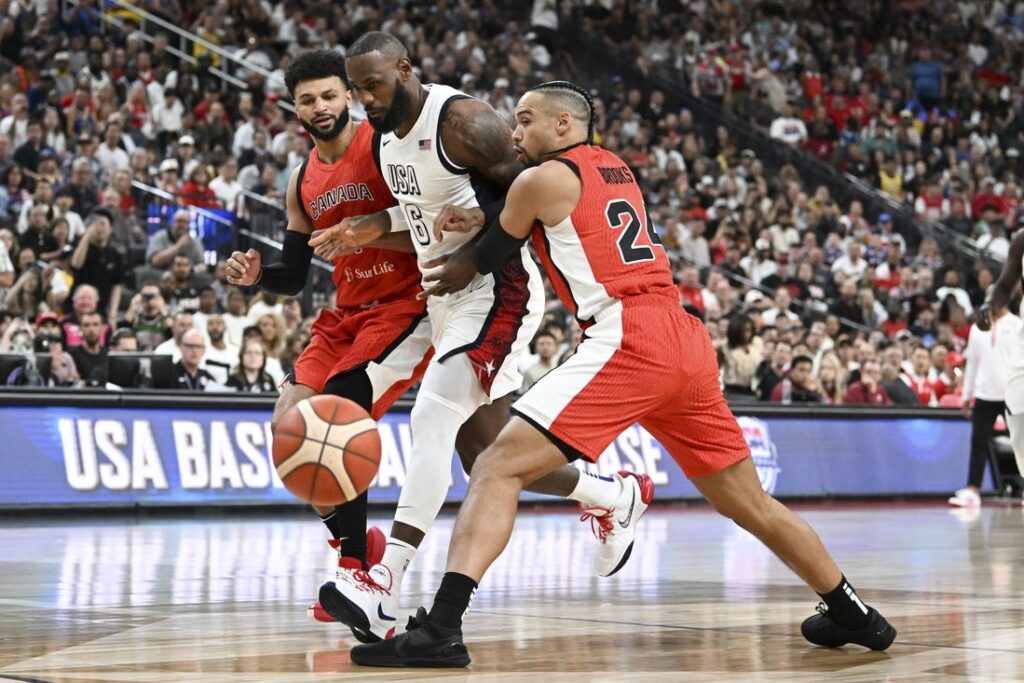 lebron, canada