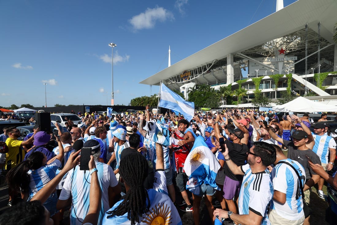Copa America delayed by security breach, stadium lockdown Field Level
