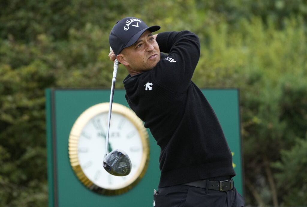 xander schauffele, shot
