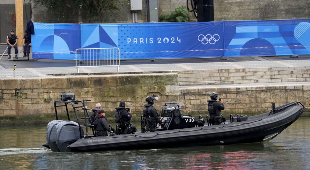 olympics security paris