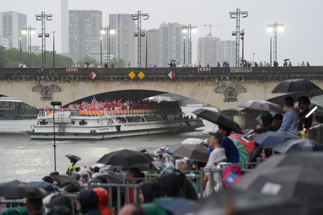 Rain impacts Seine River water quality, Olympics triathlon schedule