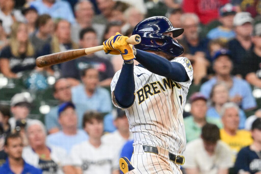 Brice Turang aims for more success as Brewers host Braves - Field Level  Media - Professional sports content solutions | FLM