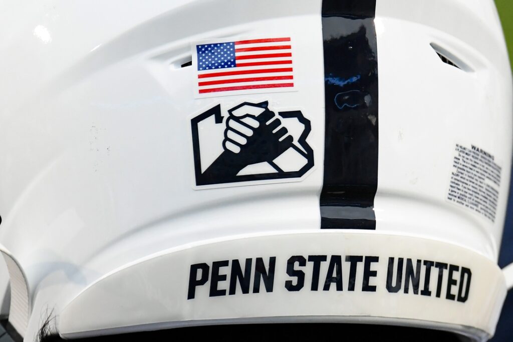 Penn State football helmet
