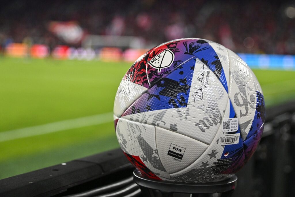 mls soccer balls general view st. louis