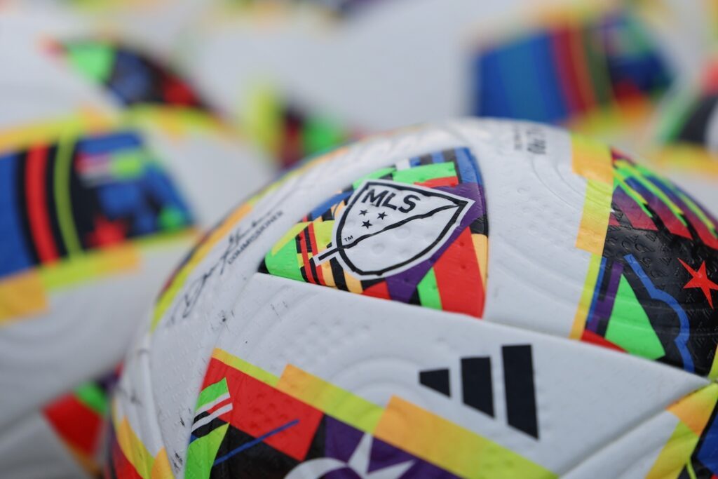 mls soccer balls general view minnesota