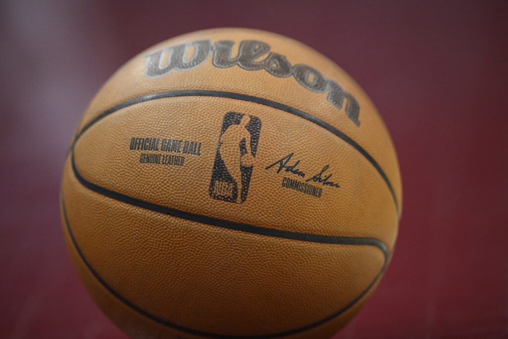 nba basketballs general view