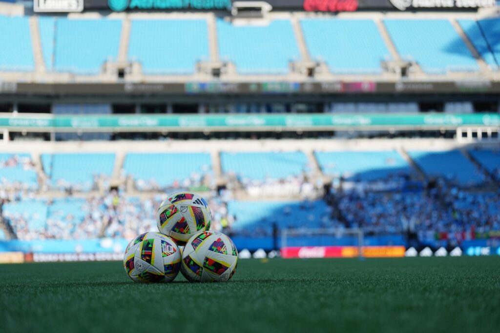 mls soccer balls general view charlotte