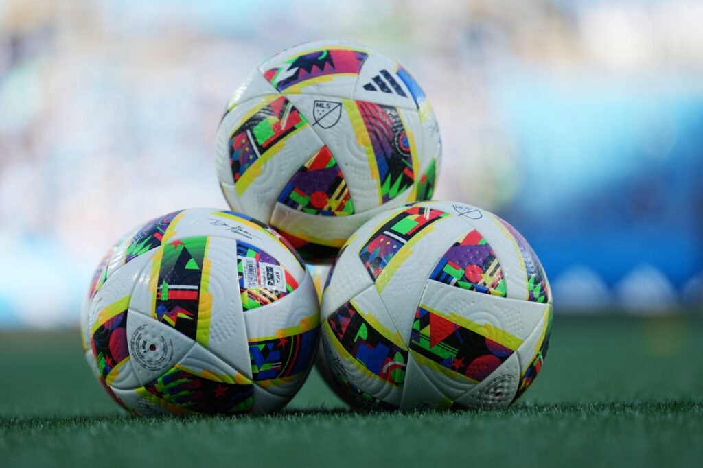mls soccer balls general view charlotte