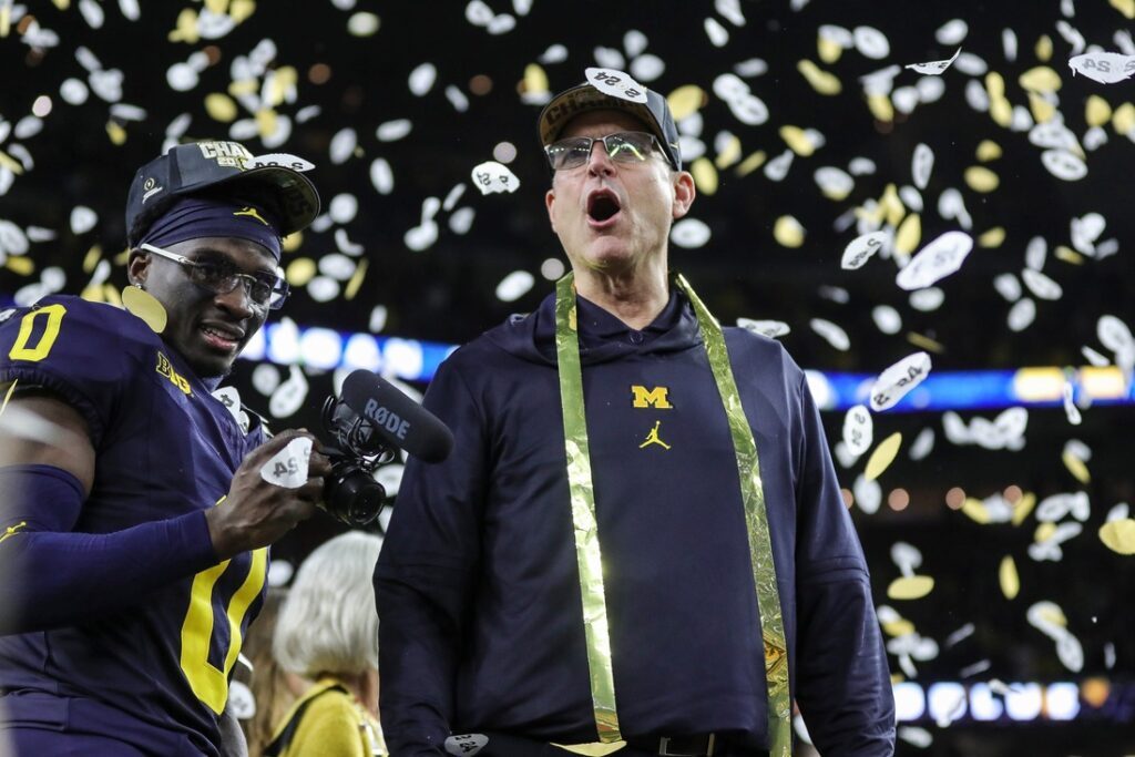 Jim Harbaugh michigan
