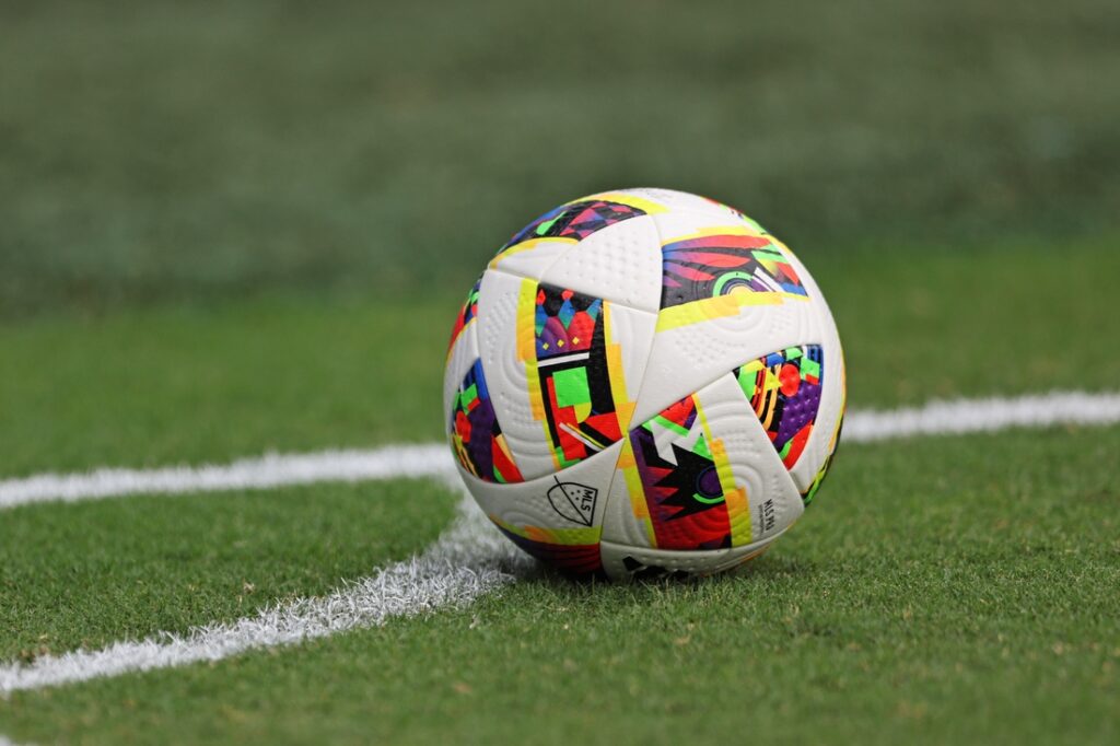 mls soccer balls general view