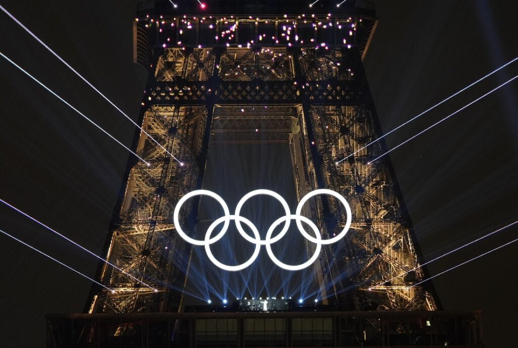 Eiffel Tower opening ceremony