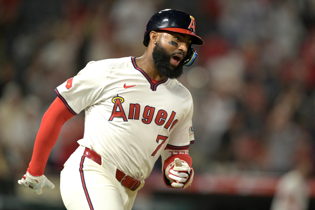 Angels buy Jo Adell Signed Bat