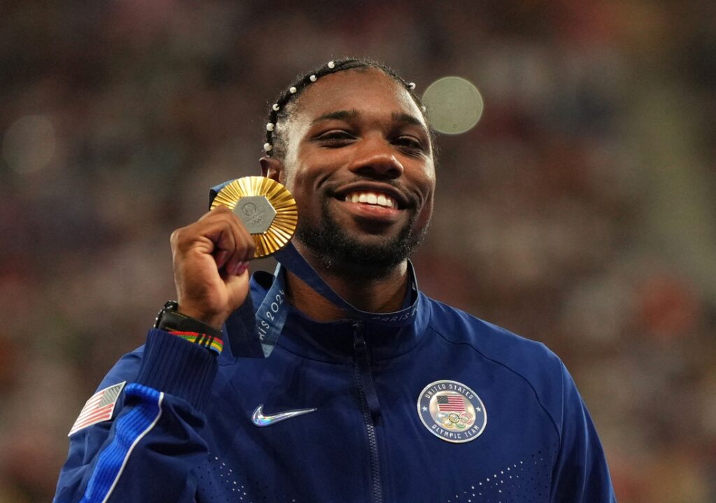 Noah Lyles gold
