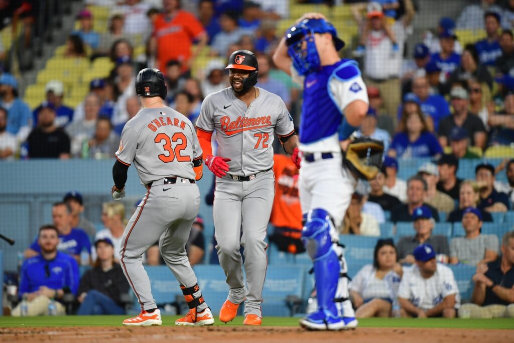 Orioles, Dodgers