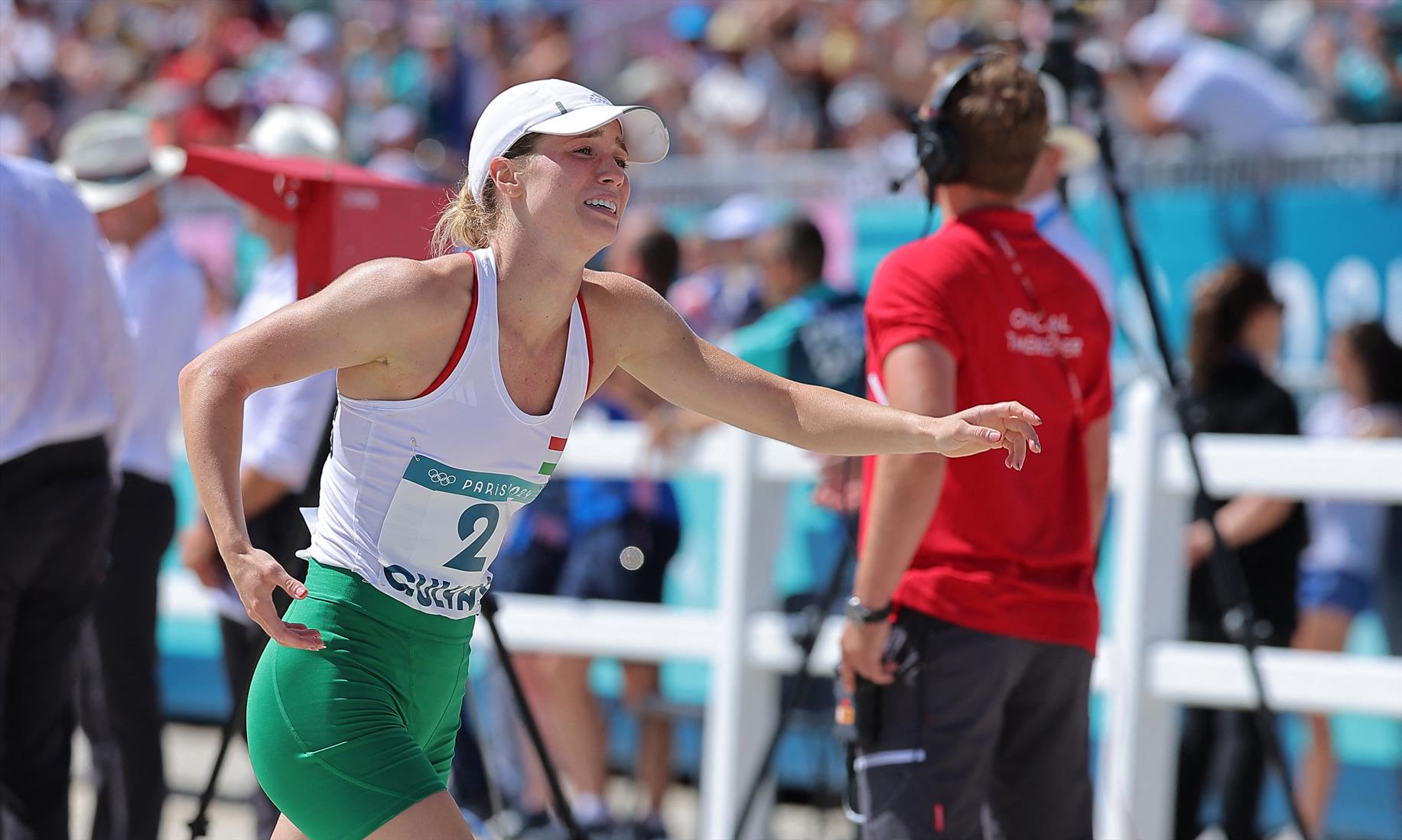 Modern pentathlon Michelle Gulyas takes women's gold for Hungary