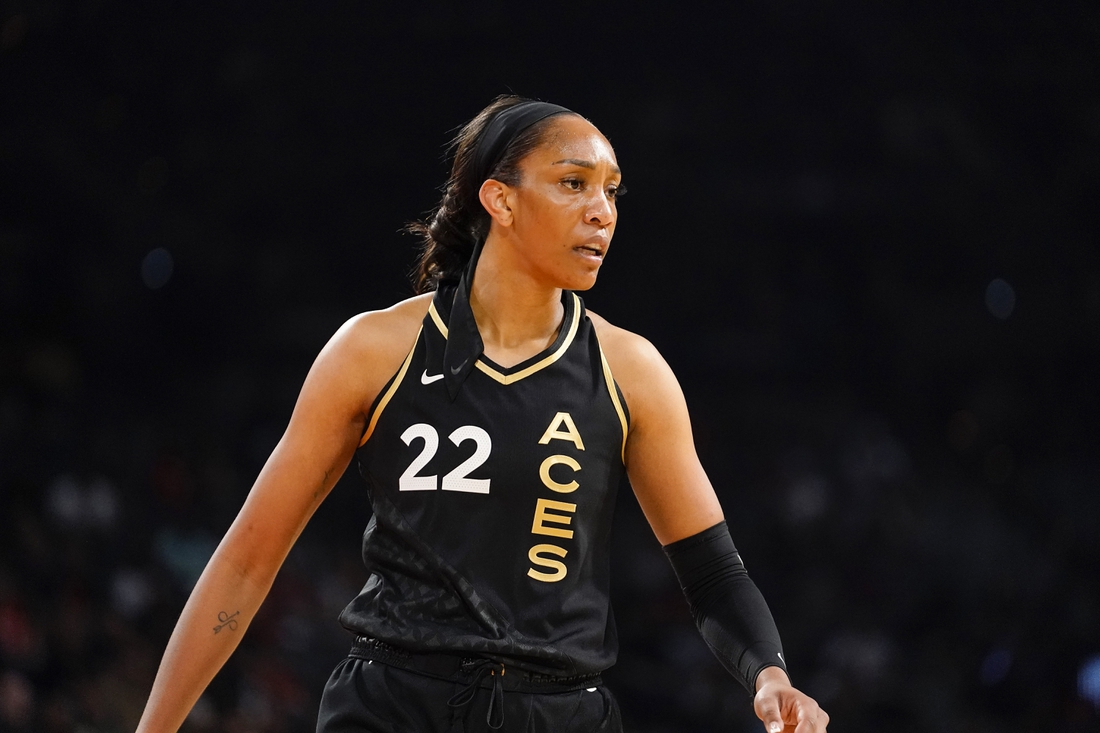 Aces star A'ja Wilson has milestone within reach vs. Sun - Field Level  Media - Professional sports content solutions | FLM