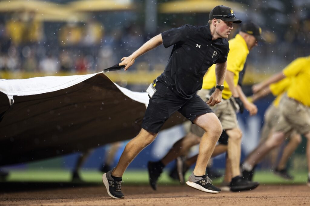 PNC park rain delay