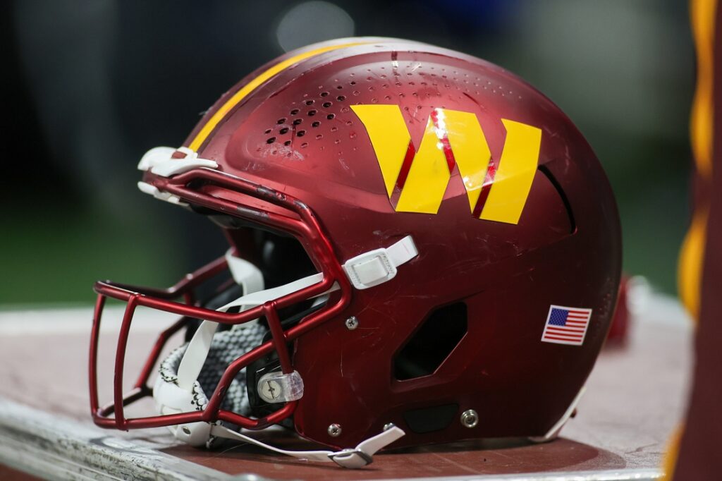 washington commanders helmet