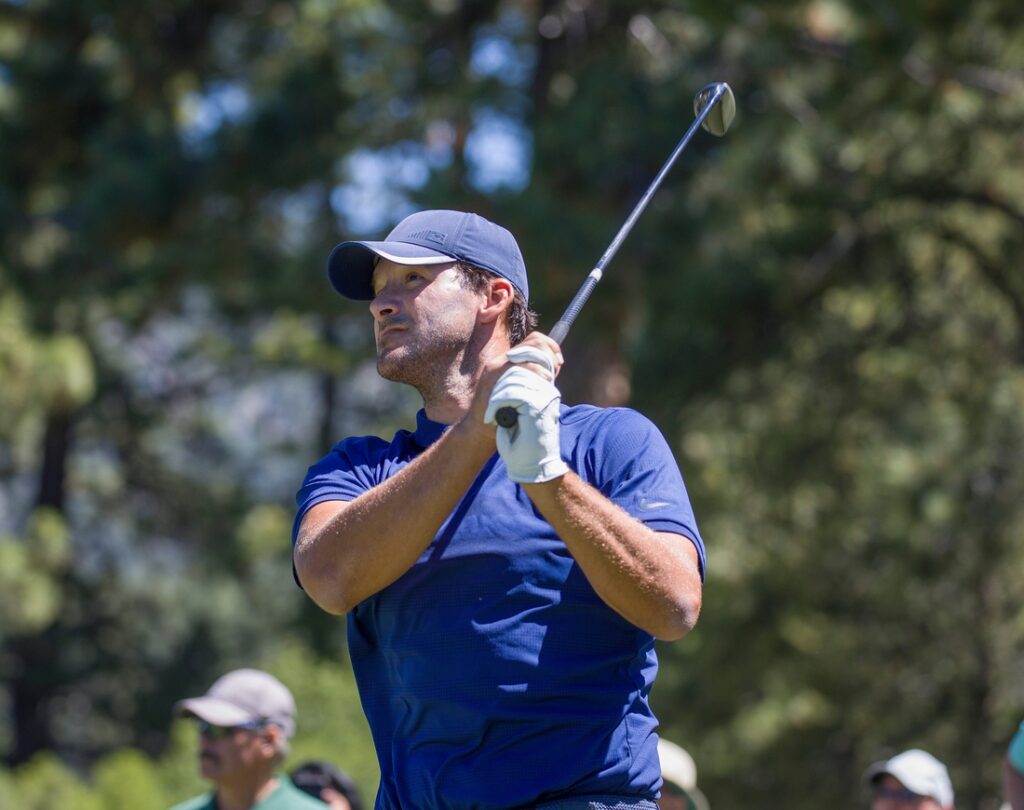 tony romo golf