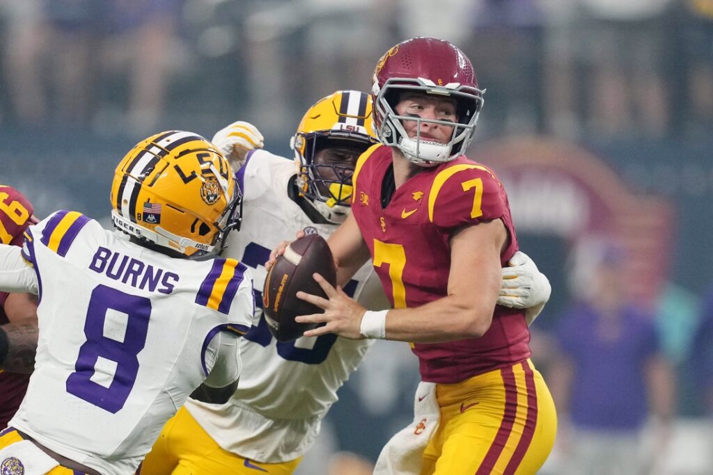 lsu tigers, trojans
