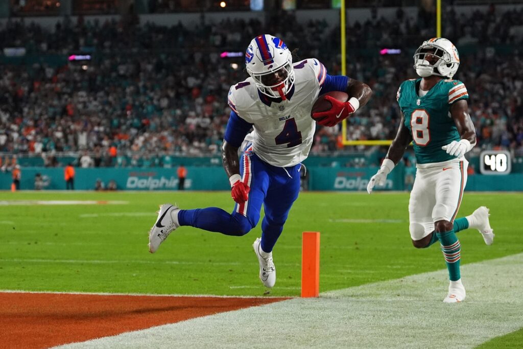 Bills, Dolphins, James Cook