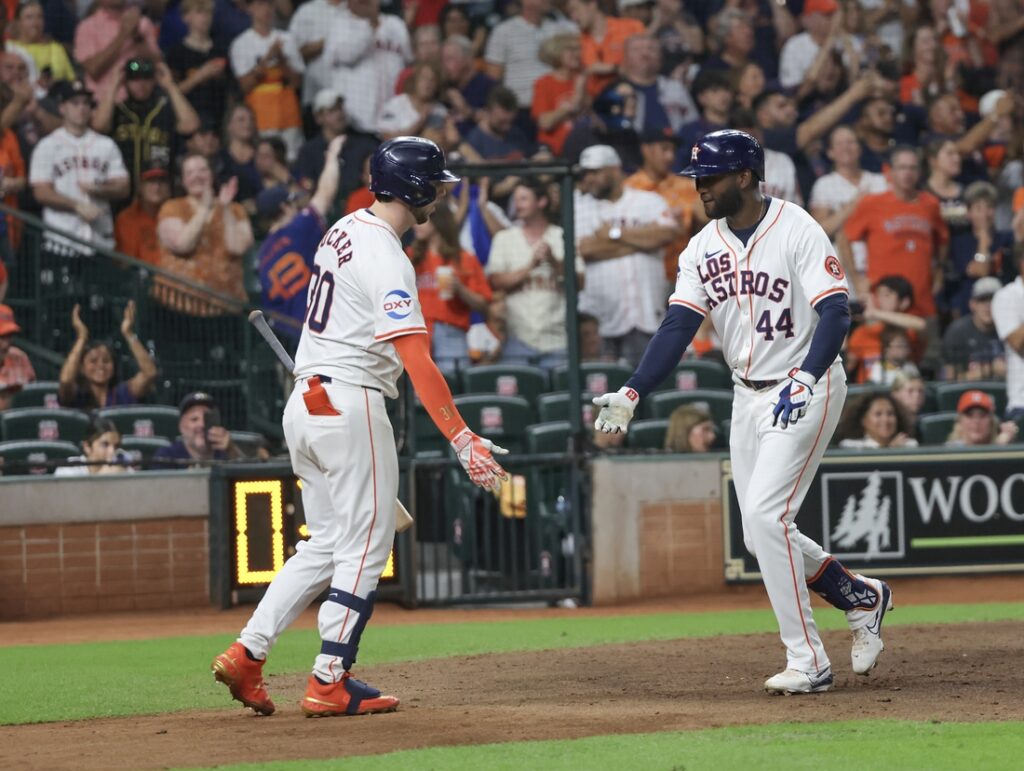 Yordan Alvarez and Kyle Tucker