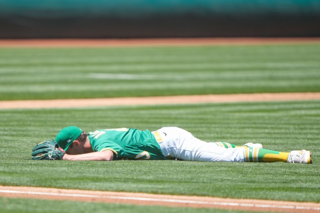 Oakland Athletics grass