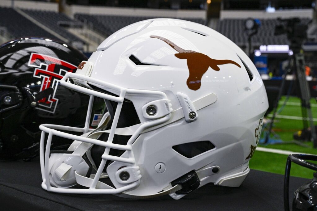 texas longhorns helmet